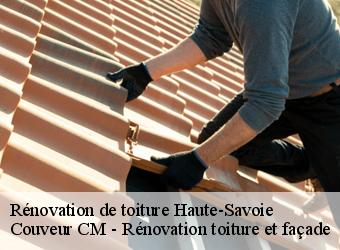 Rénovation de toiture 74 Haute-Savoie Couveur CM - Rénovation toiture et façade