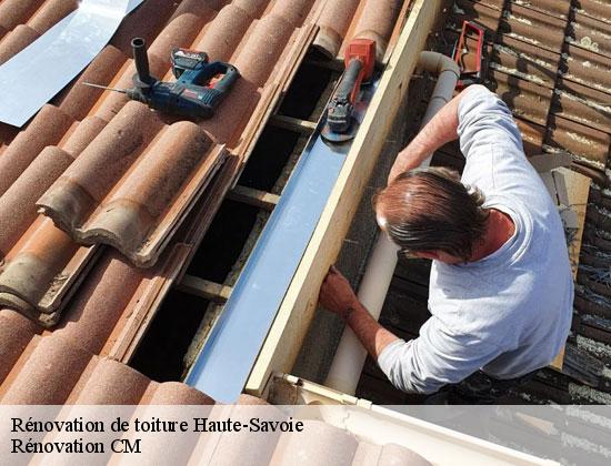 Rénovation de toiture 74 Haute-Savoie Rénovation CM