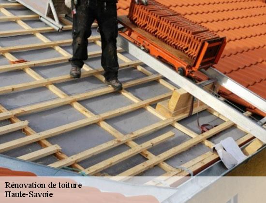 Rénovation de toiture 74 Haute-Savoie Rénovation CM